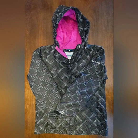 Columbia Coat Youth Girls Interchange Plaid‎ Winter Omni Jacket Size XL - Picture 12 of 16